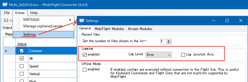 Logging Error