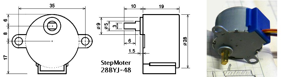 step moter_size